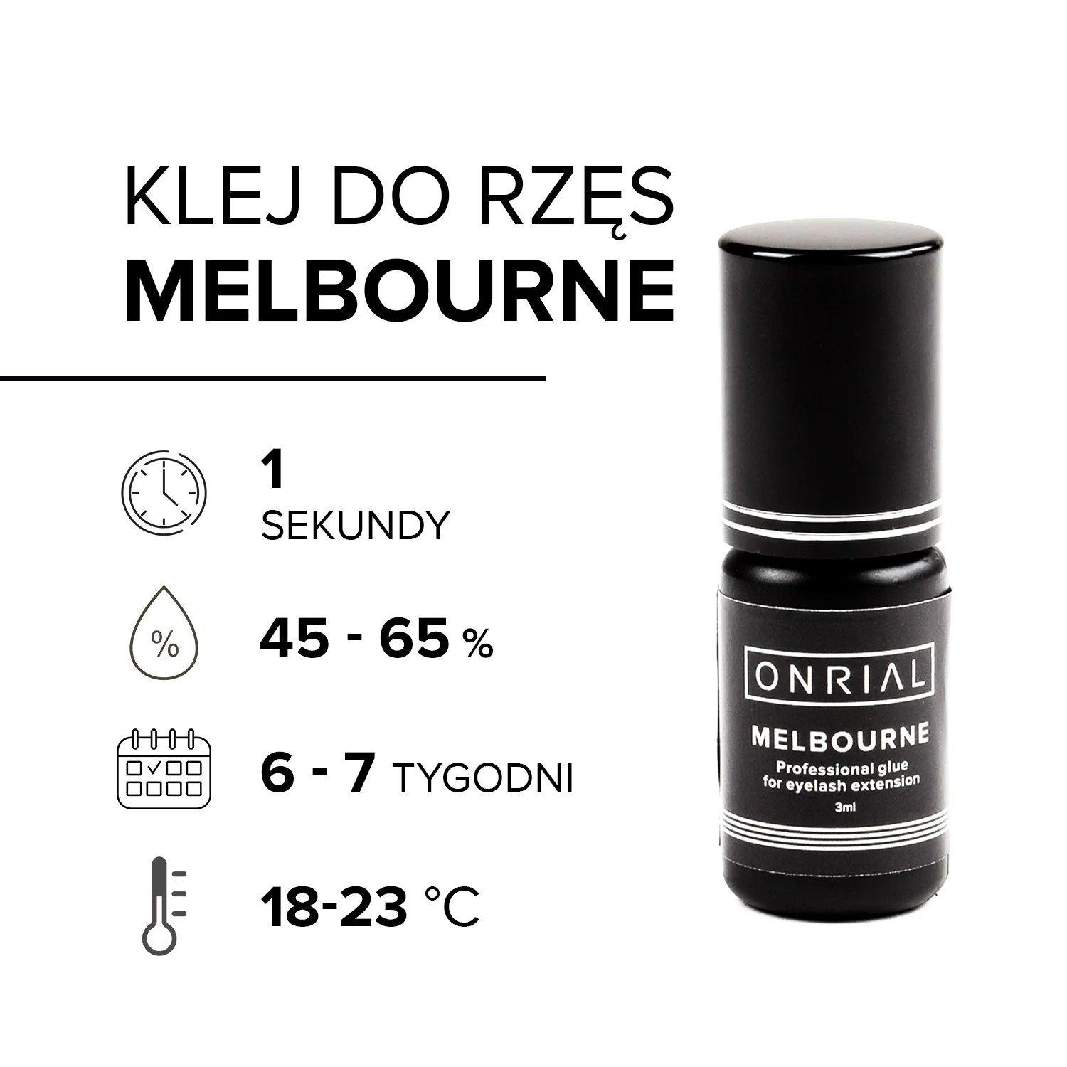 Прозорий клей MELBOURNE