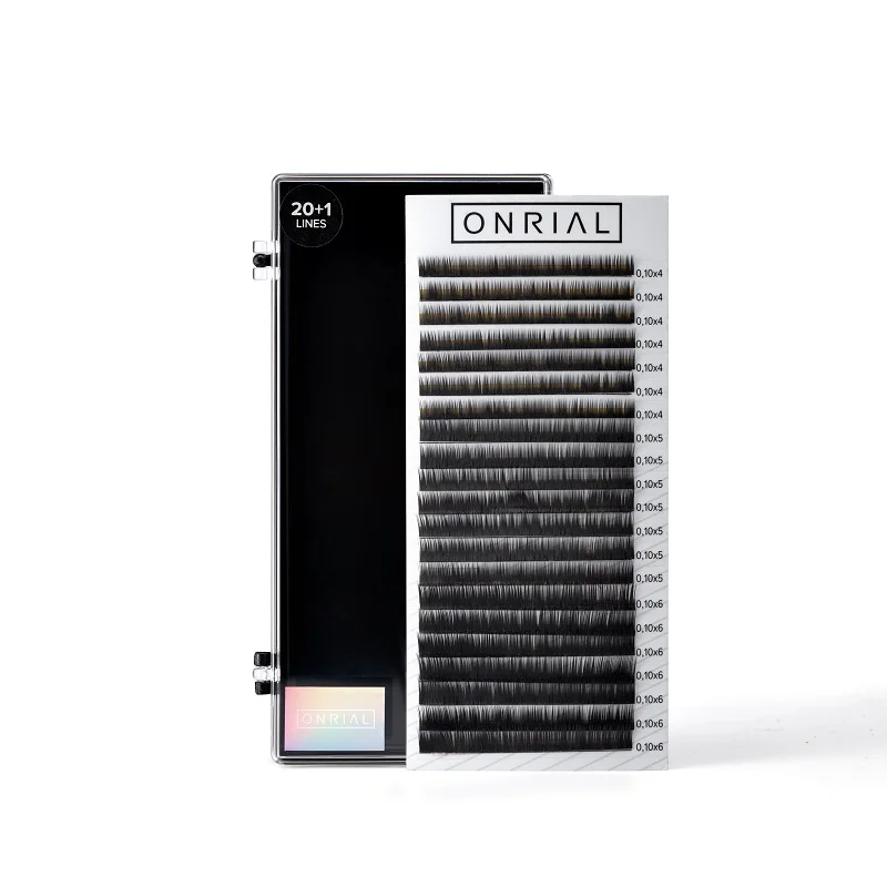 Чорні вії мікс I 0,10 мм - Black I 0.10 4-6mm (2)
