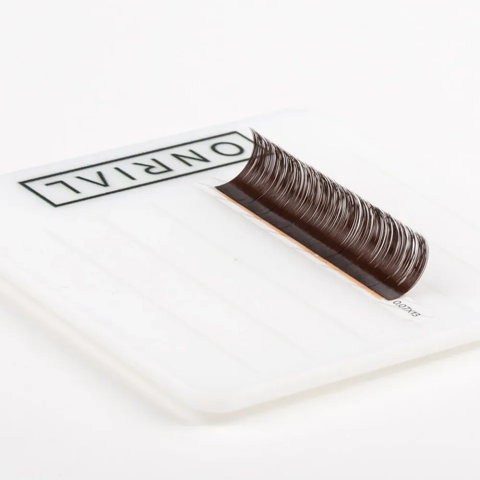 Вії DARK CHOCOLATE D 0.07 - darkchoco D