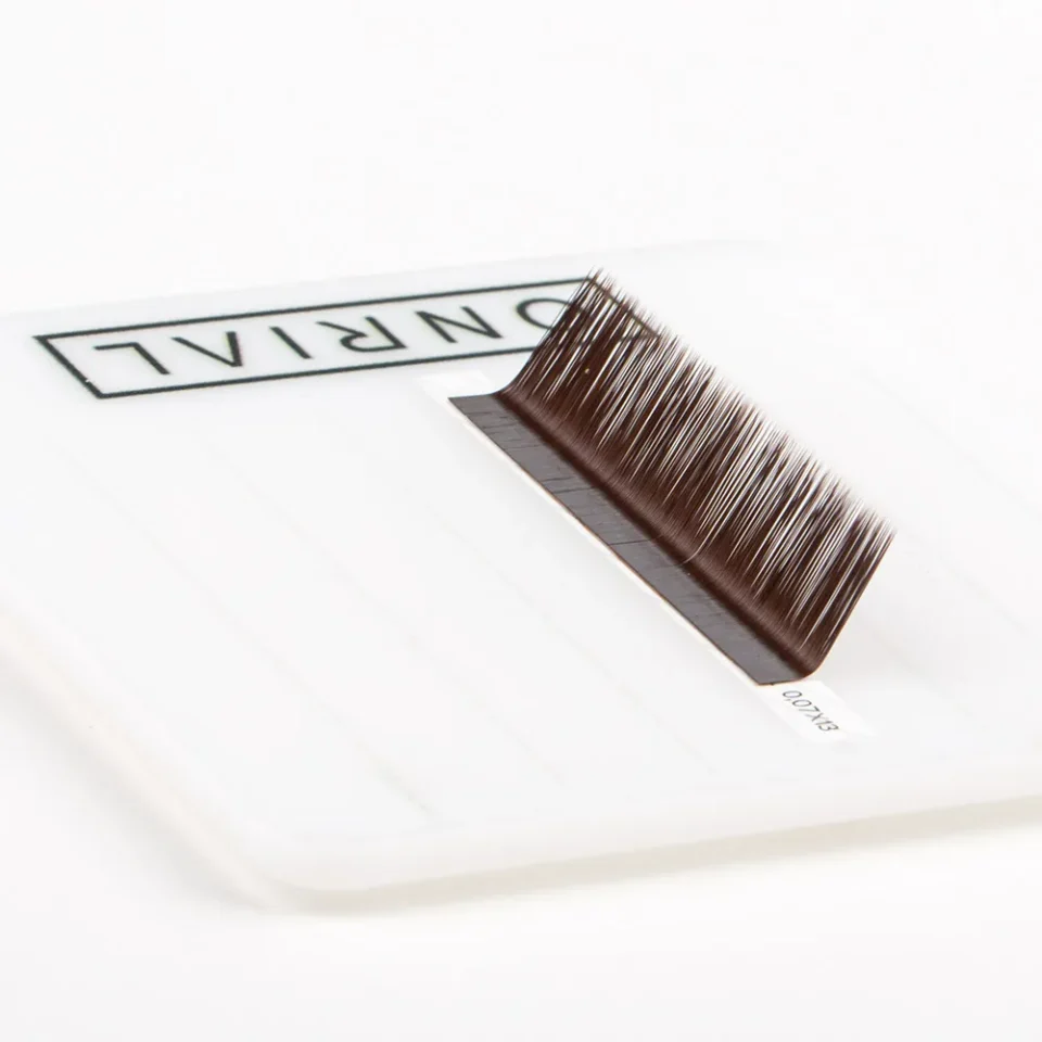 Вії DARK CHOCOLATE мікс L 0.10 - darkchoco L