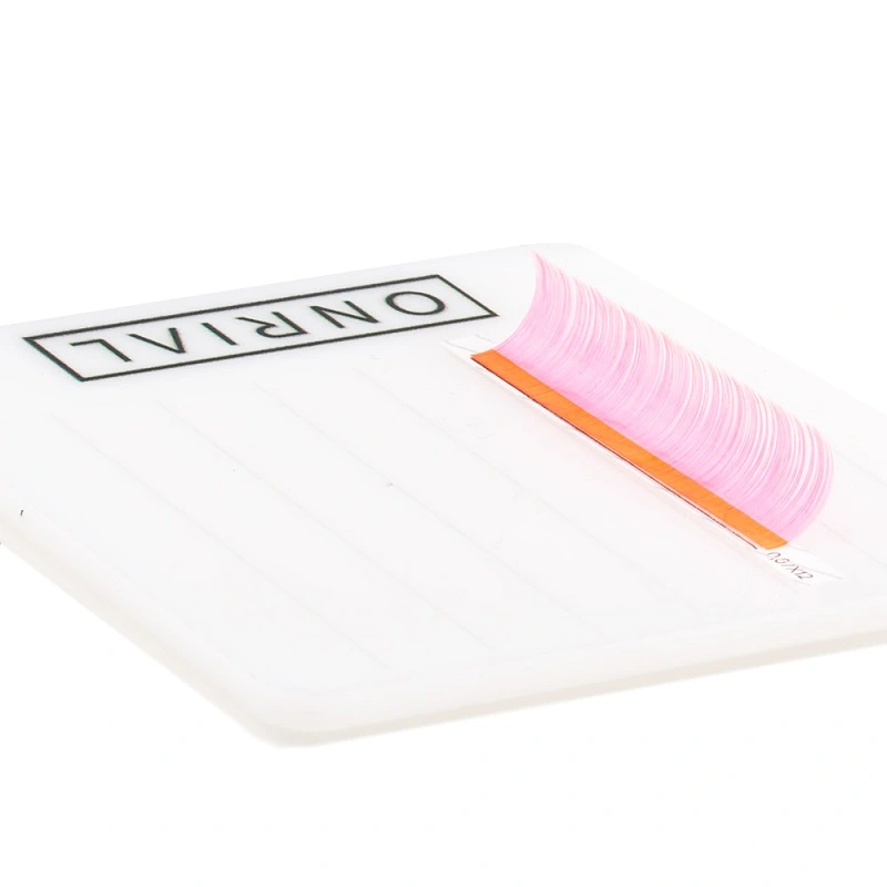 Вії кольорові мікс C 0,07 мм 6-13 Pink Neon - neon-pink-2